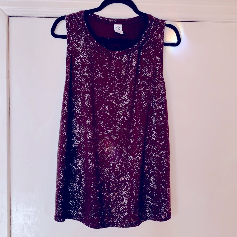 Sparkle workout tank